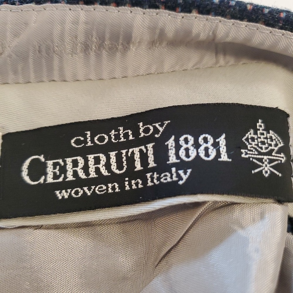 Italian Made Gray Men's Wool Dress Pants Size US‎ 36x29 Sergio Piumatti Cerruti - Picture 4 of 10